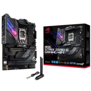 115 - Placa Mãe ASUS ROG Strix Z690-E Gaming Wi-Fi Socket LGA 1700 - DDR5