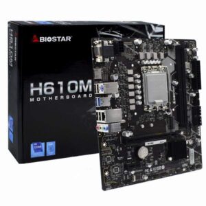 116 - Placa-Mãe Biostar H610MH Socket LGA 1700 - VGA - DDR4