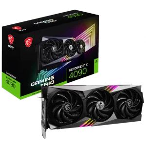 Placa de Vídeo MSI NVIDIA GeForce RTX 4090 Gaming Trio, 24GB, GDDR6X, DLSS, Ray Tracing