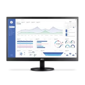 088 - MONITOR 23,6" WIDE FHD D-SUB/HDMI VESA PRETO M2470SWH2 AOC