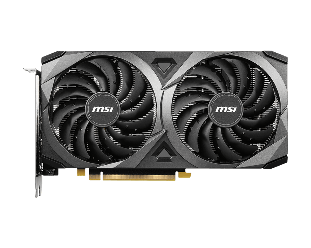063 - Placa de Vídeo RTX 3060 Ventus 2X MSI NVIDIA GeForce - 8GB GDDR6 - DLSS - Ray Tracing - Imagem 3