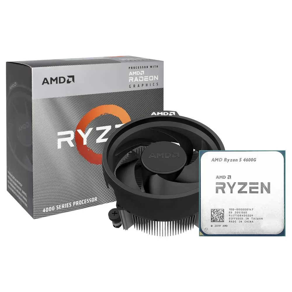 477 - KIT -Placa Mãe A520 +Processador AMD Ryzen 4600G +16GB DDR4 + M.2 1TB +Fonte 700W - Imagem 2