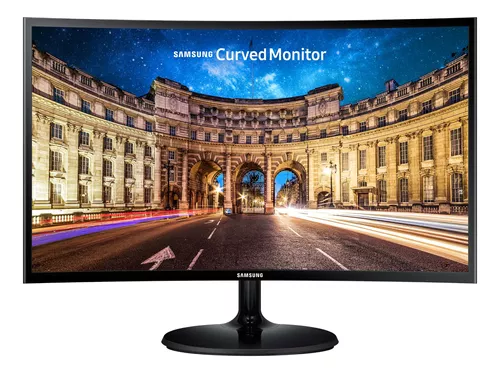 207 - MONITOR SAMSUNG C24F390, 23.5, VA, CURVO, FHD, 4MS, 60HZ, FREESYNC, HDMI/VGA, LC24F390FHLMZD - Imagem 2