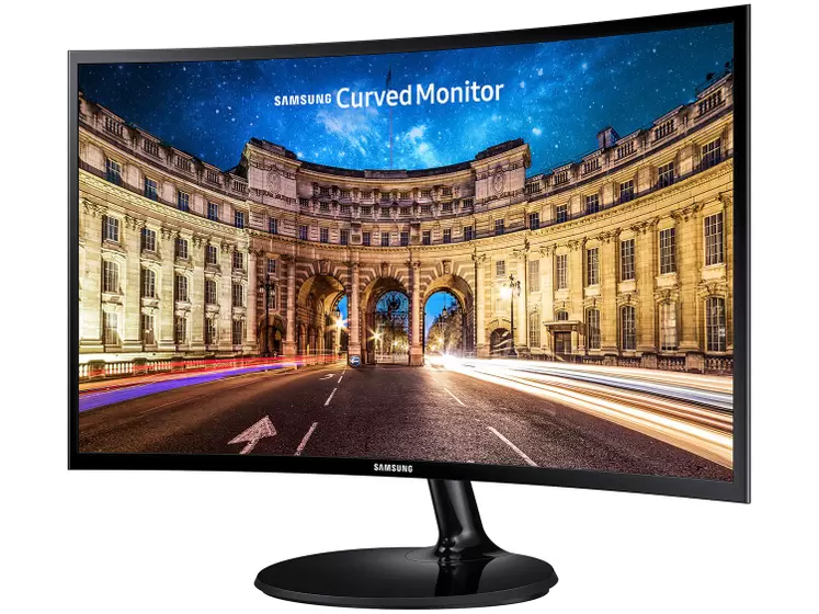 207 - MONITOR SAMSUNG C24F390, 23.5, VA, CURVO, FHD, 4MS, 60HZ, FREESYNC, HDMI/VGA, LC24F390FHLMZD - Imagem 4