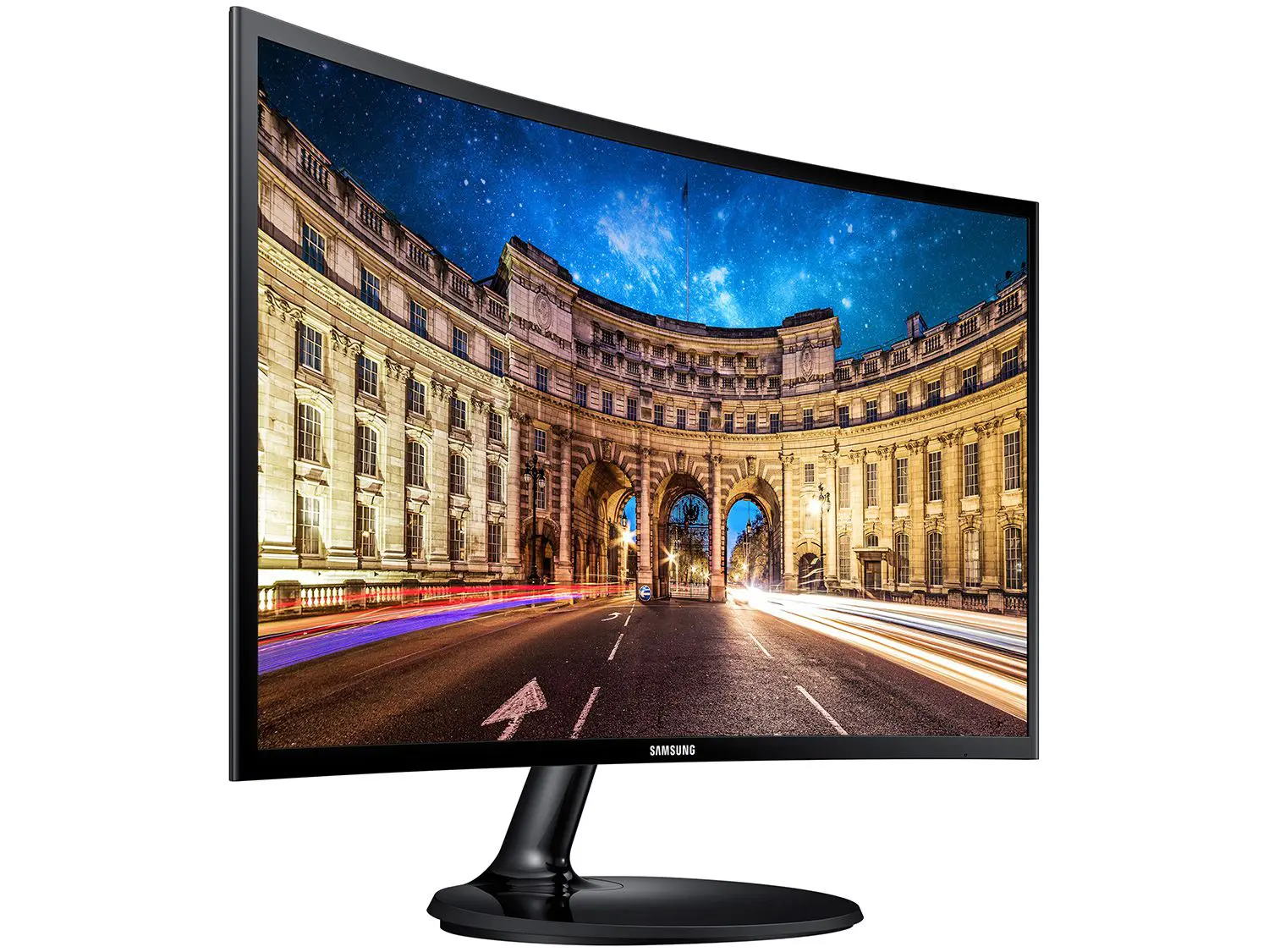 207 - MONITOR SAMSUNG C24F390, 23.5, VA, CURVO, FHD, 4MS, 60HZ, FREESYNC, HDMI/VGA, LC24F390FHLMZD - Imagem 5