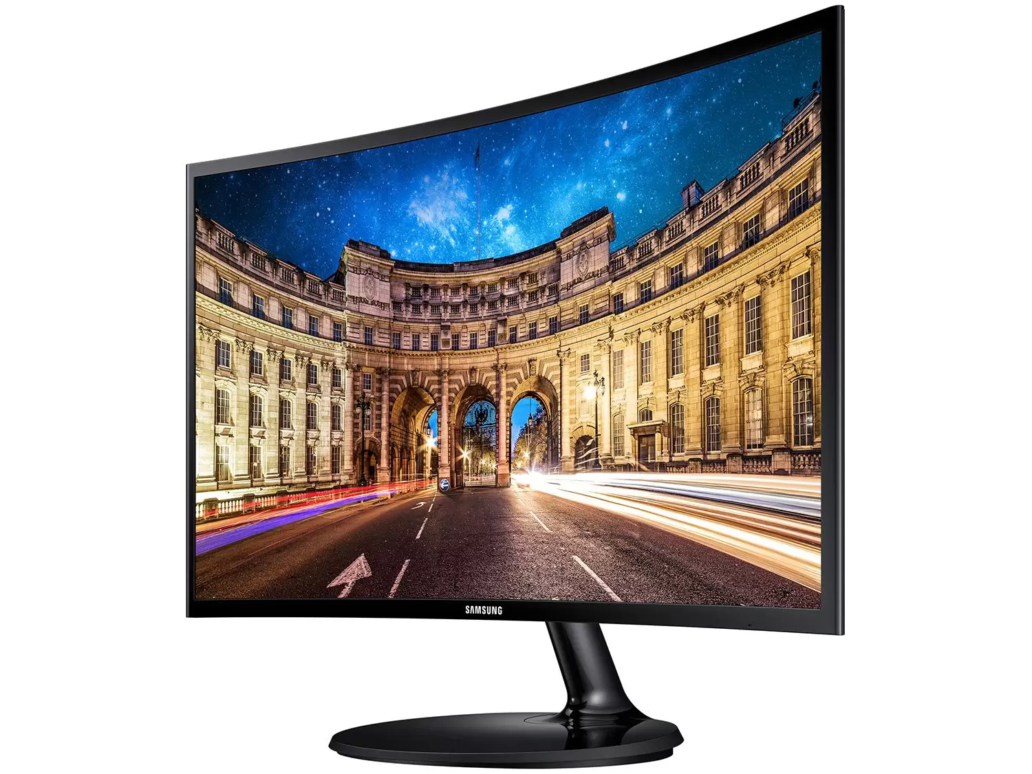 207 - MONITOR SAMSUNG C24F390, 23.5, VA, CURVO, FHD, 4MS, 60HZ, FREESYNC, HDMI/VGA, LC24F390FHLMZD - Imagem 6