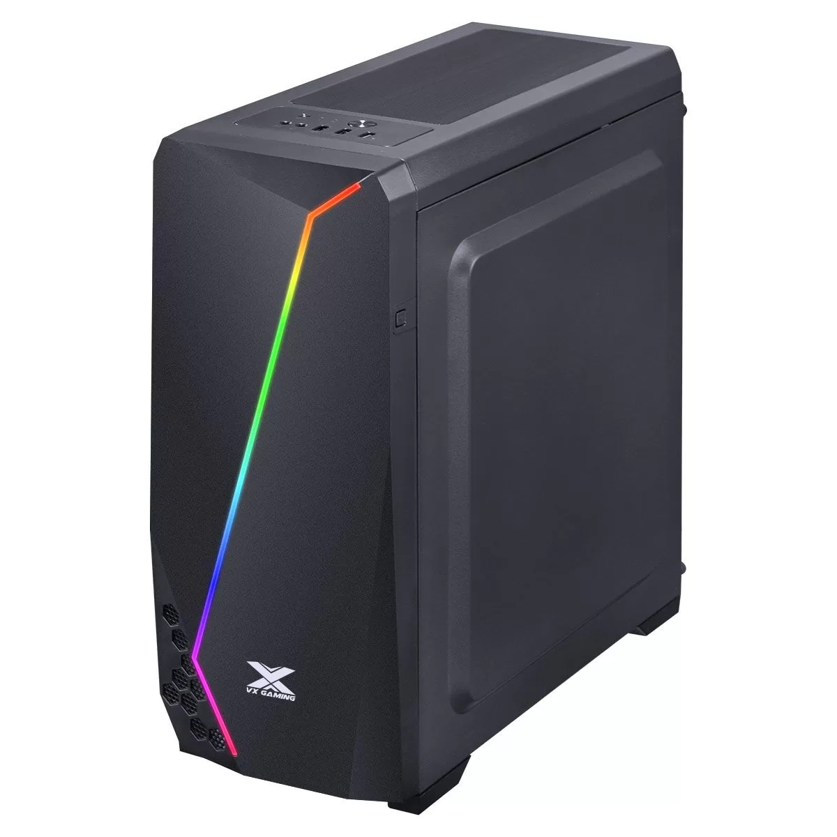 325 - GABINETE GAMER VX LYNX PRETO LED RGB 30892 VINIK