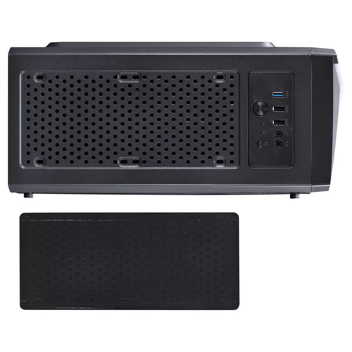 325 - GABINETE GAMER VX LYNX PRETO LED RGB 30892 VINIK - Imagem 8