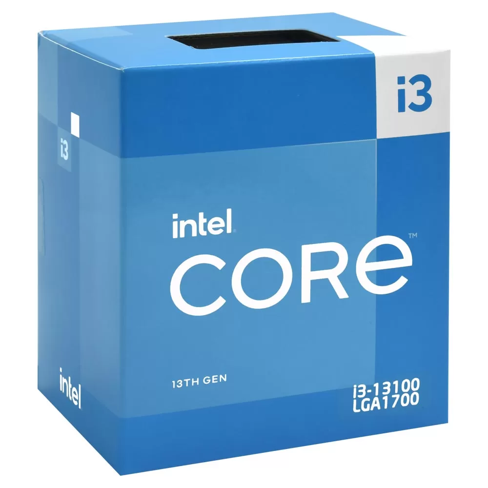 463 - PROCESSADOR INTEL CORE I3-13100, 4-CORE, 8-THREADS, 3.4GHZ (4.5GHZ TURBO), CACHE 12MB, LGA1700, BX8071513100 - Imagem 3