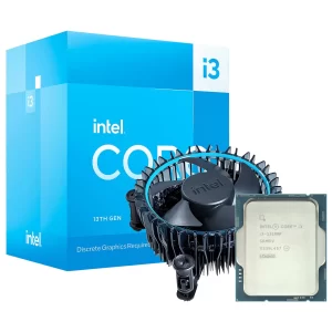 447 - PROCESSADOR INTEL CORE I3-13100F, 4-CORE, 8-THREADS, 3.4GHZ (4.5GHZ TURBO), CACHE 12MB, LGA1700, BX8071513100F