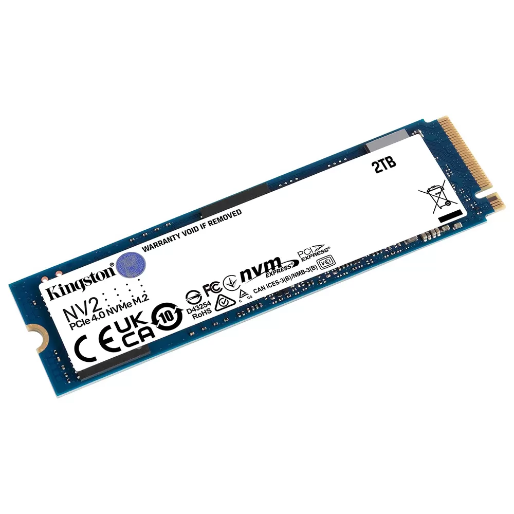 471 - SSD Kingston NV2, 2TB, M.2 2280 NVMe 4.0, Leitura 3500MBs e Gravação 2800MBs, SNV2S/2000G - Imagem 2