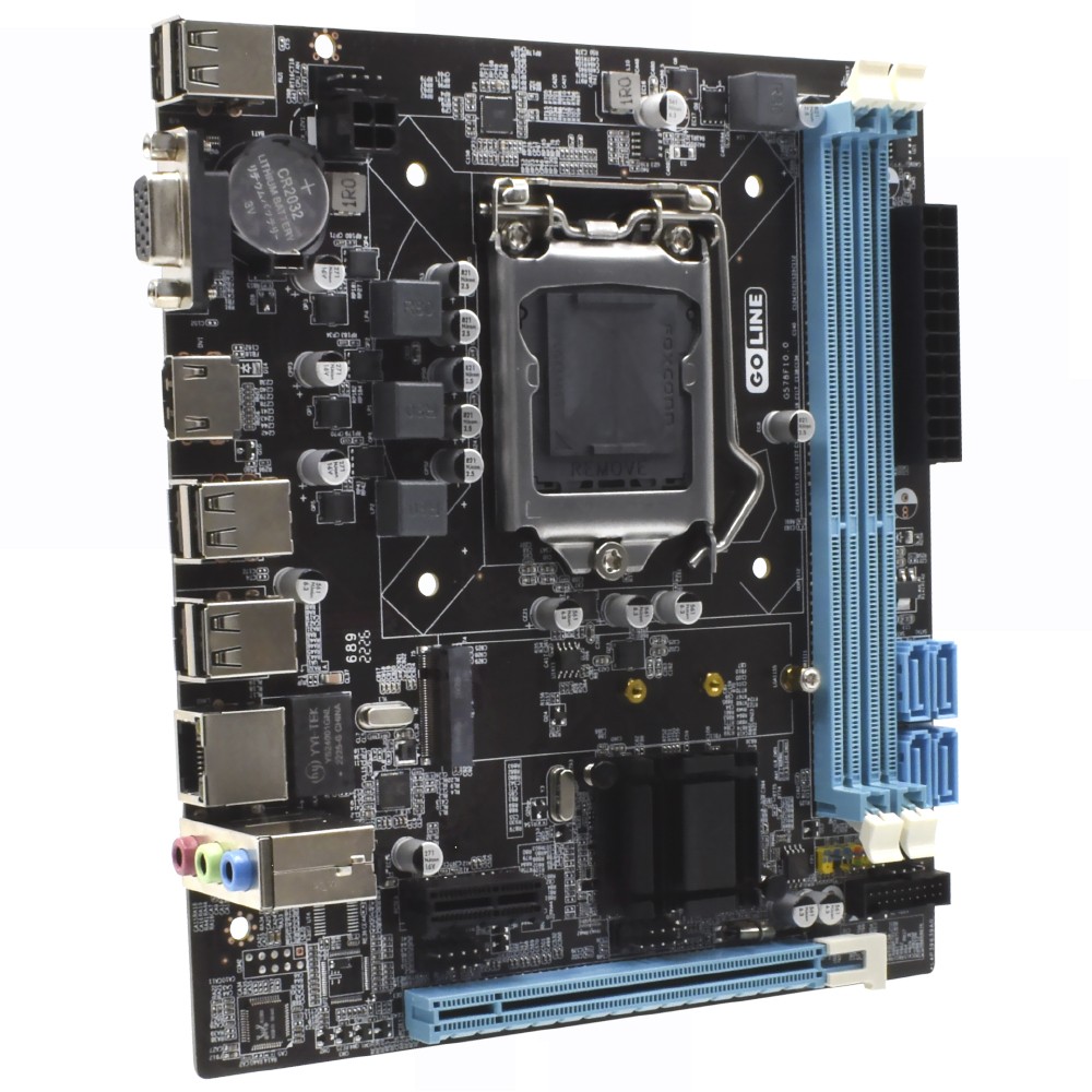 534 - Placa Mãe GoLine GL-H61M-G Socket LGA 1155 - VGA - DDR3 - Imagem 2