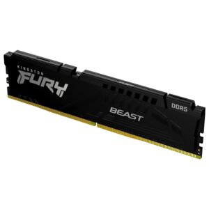 568 - Memória RAM Kingston Fury Beast DDR5 16GB 5200MHz - Preto (KF552C36BBE-16)